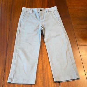 NWT Janie and Jack 2T grey chino